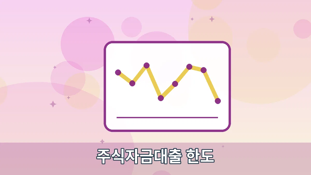 주식자금대출 한도 안내 이미지 2