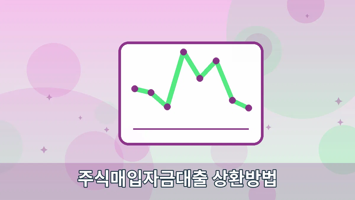 주식매입자금대출 상환방법 안내 이미지 5