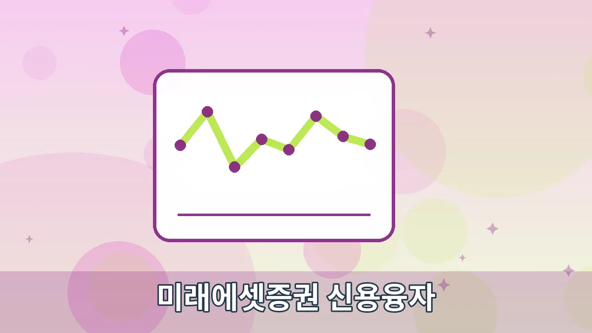 미래에셋증권 신용융자 안내 이미지 3