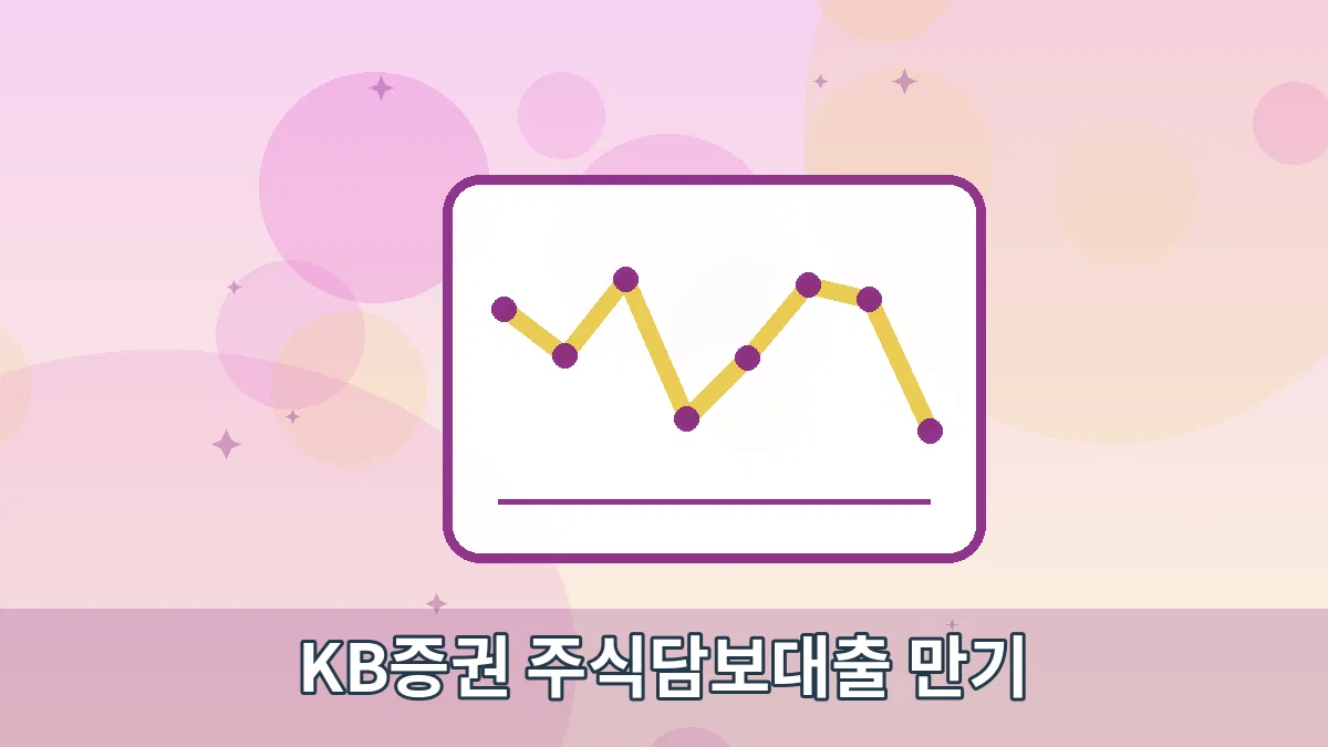 KB증권 주식담보대출 만기 안내 이미지 2