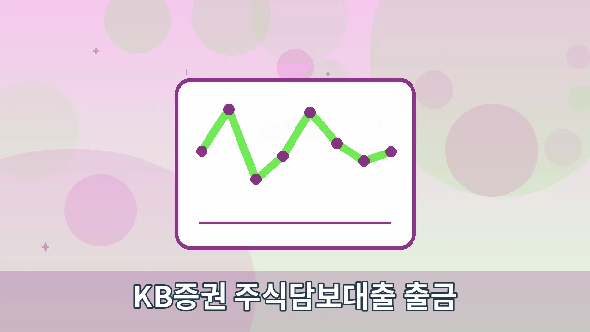 KB증권 주식담보대출 출금 안내 이미지 4