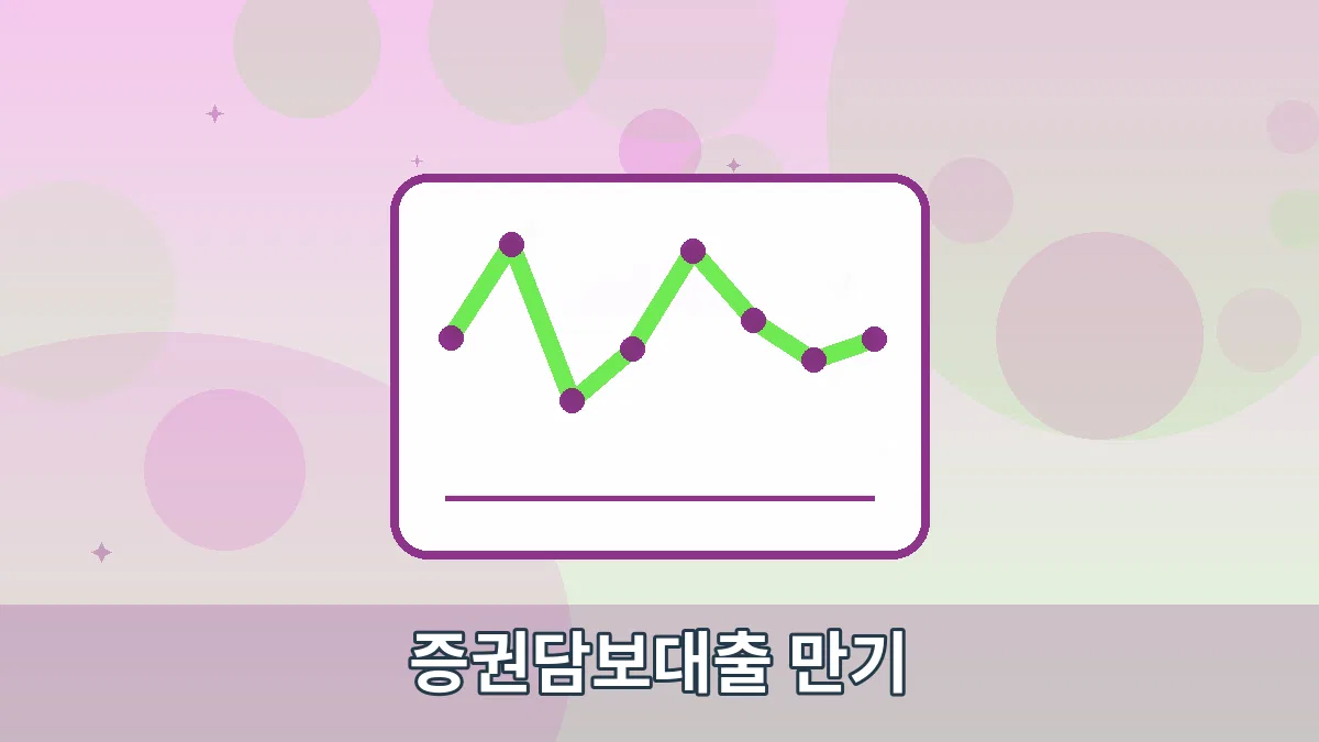 증권담보대출 만기 안내 이미지 4