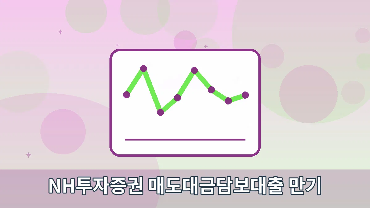 NH투자증권 매도대금담보대출 만기 안내 이미지 4