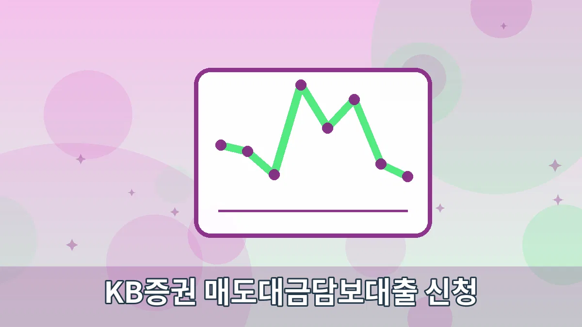 KB증권 매도대금담보대출 신청 안내 이미지 5