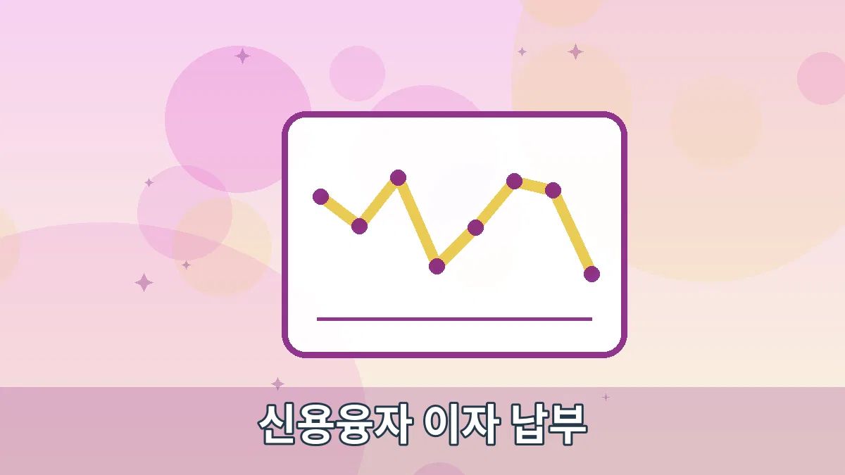 신용융자 이자 납부 안내 이미지 2
