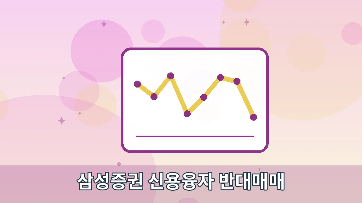 삼성증권 신용융자 반대매매 안내 이미지 2