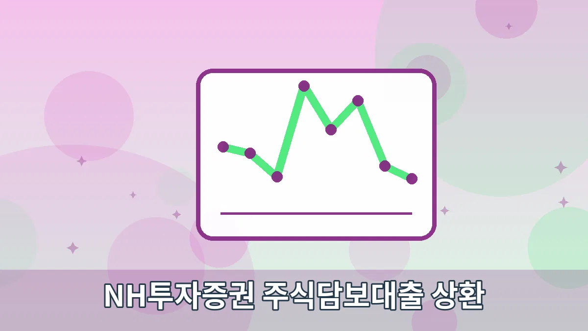 NH투자증권 주식담보대출 상환 안내 이미지 5